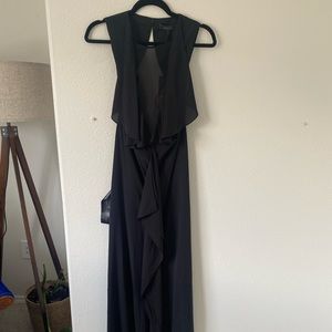 BCBG Max Azria women’s open back  evening dress.